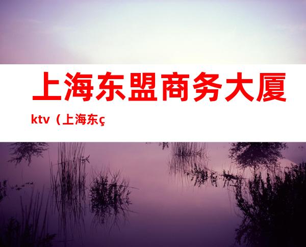 上海东盟商务大厦ktv（上海东盟商务大厦B座多少层）