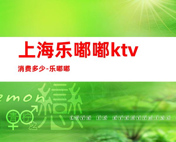 上海乐嘟嘟ktv消费多少-乐嘟嘟幼儿园制造幼儿教育革命风暴