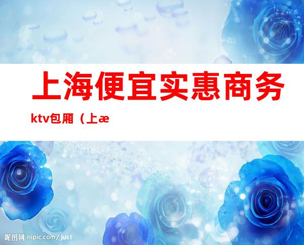 上海便宜实惠商务ktv包厢（上海性价比高的商务ktv）