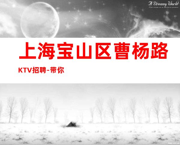 上海宝山区曹杨路KTV招聘-带你上班-赚更高场新人必看