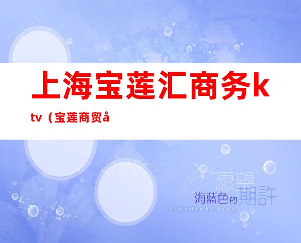 上海宝莲汇商务ktv（宝莲商贸城）