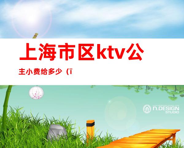 上海市区ktv公主小费给多少（）