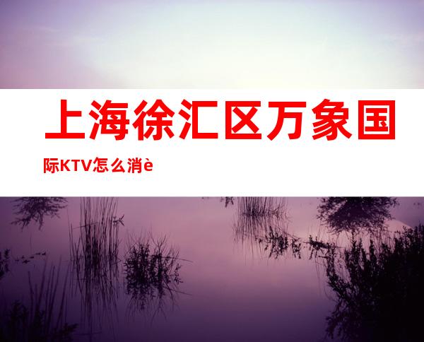 上海徐汇区万象国际KTV怎么消费-环境一览表-接待地