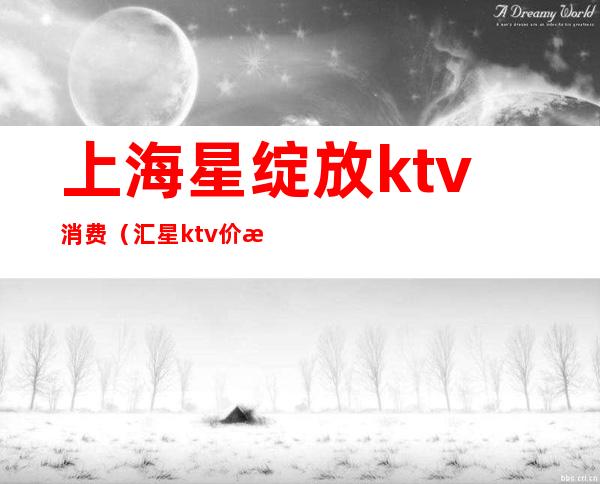 上海星绽放ktv消费（汇星ktv价格表）