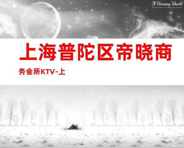 上海普陀区帝晓商务会所KTV-上海夜总会预订介绍