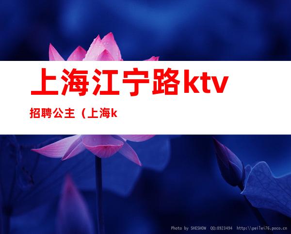 上海江宁路ktv招聘公主（上海ktv招聘房间公主）