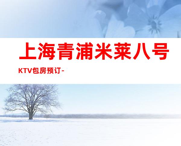 上海青浦米莱八号KTV包房预订-酒水消费-联系方式