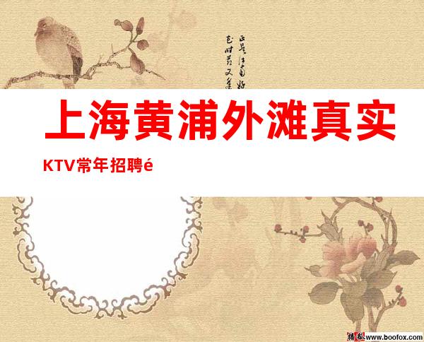 上海黄浦外滩真实KTV常年招聘酒水促销就近上班