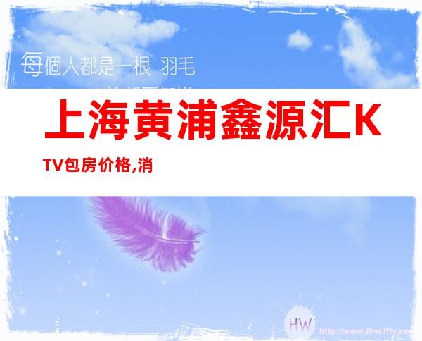 上海黄浦鑫源汇KTV包房价格,消费环境,联系方式