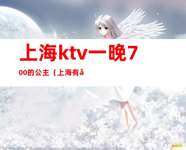 上海ktv一晚700的公主（上海有公主的ktv）