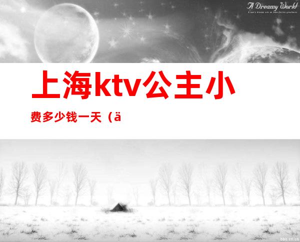 上海ktv公主小费多少钱一天（上海魔都ktv带公主消费标准）