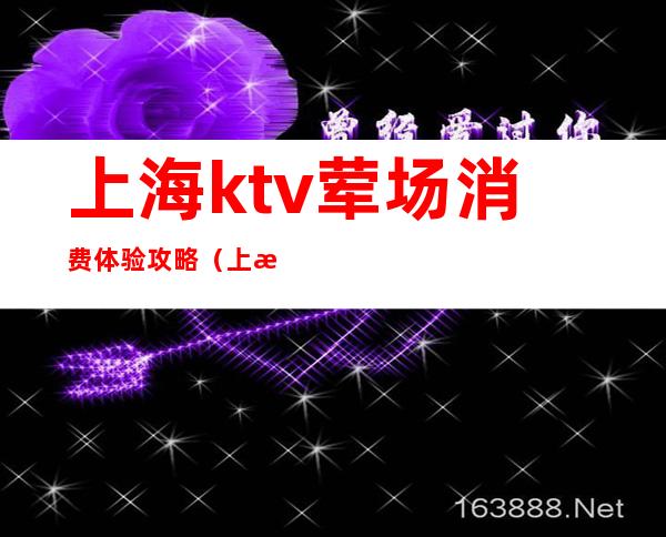 上海ktv荤场消费体验攻略（上海ktv素场）