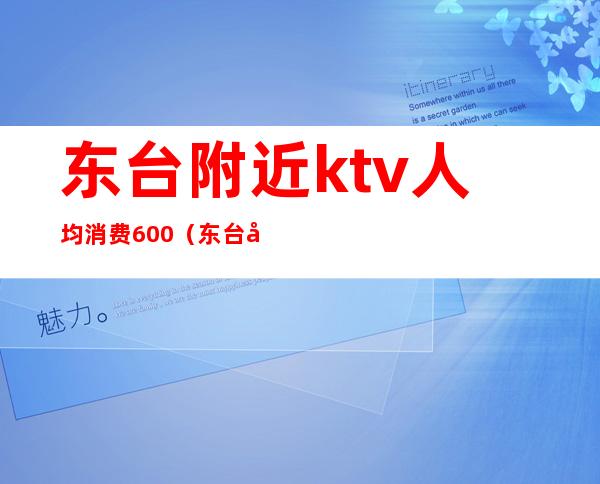 东台附近ktv人均消费600（东台夜总会ktv有哪些）