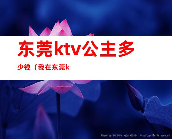 东莞ktv公主多少钱（我在东莞ktv做公主那些年）