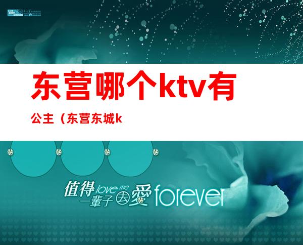 东营哪个ktv有公主（东营东城ktv哪里好玩）