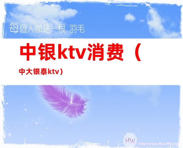 中银ktv消费（中大银泰ktv）