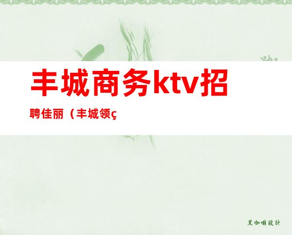 丰城商务ktv招聘佳丽（丰城领秀ktv）