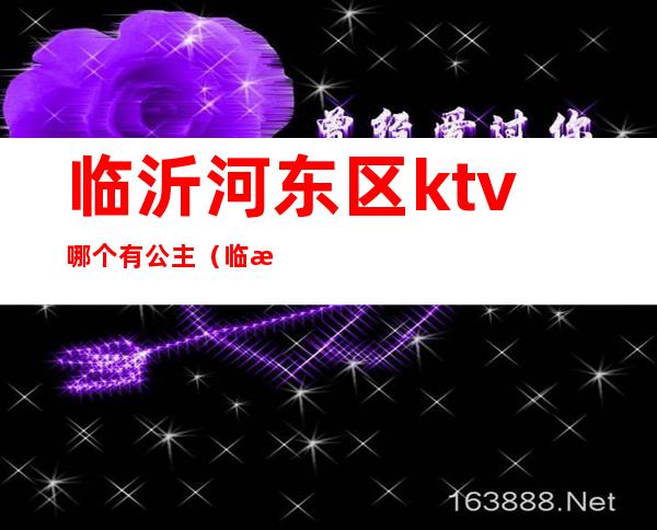 临沂河东区ktv哪个有公主（临沂哪里有ktv公主）