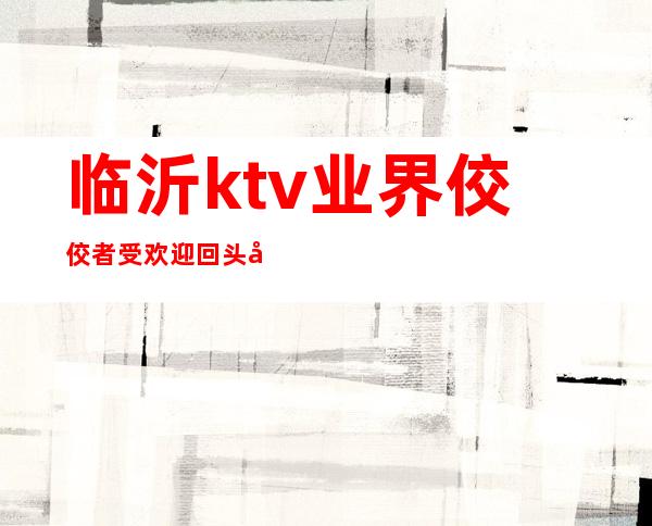 临沂ktv业界佼佼者受欢迎回头客多惊艳无比 – 临沂开发区商务KTV