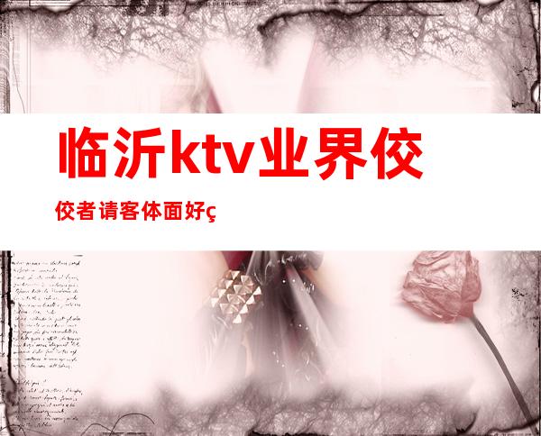 临沂ktv业界佼佼者请客体面好玩高档出名 – 临沂苍山商务KTV