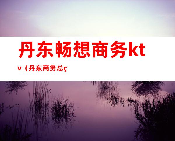 丹东畅想商务ktv（丹东商务总监）