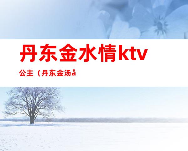 丹东金水情ktv公主（丹东金汤大舞厅）