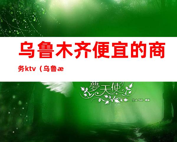 乌鲁木齐便宜的商务ktv（乌鲁木齐商务车）