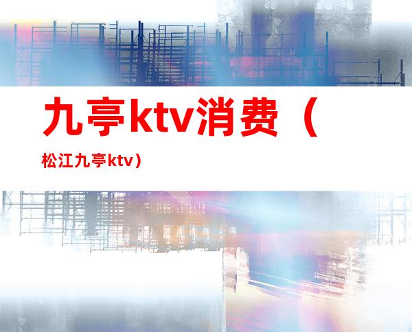 九亭ktv消费（松江九亭ktv）