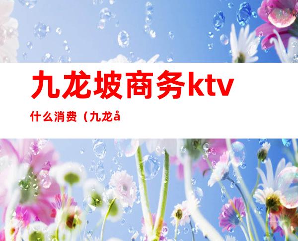 九龙坡商务ktv什么消费（九龙坡商务ktv什么消费高）