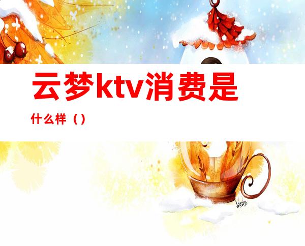 云梦ktv消费是什么样（）