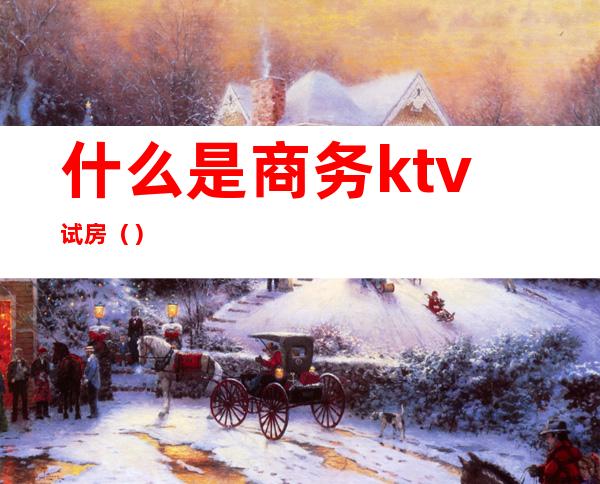 什么是商务ktv试房（）