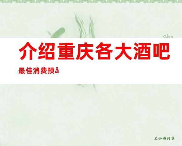 介绍:重庆各大酒吧最佳消费预定情况~小酒吧档次咨询