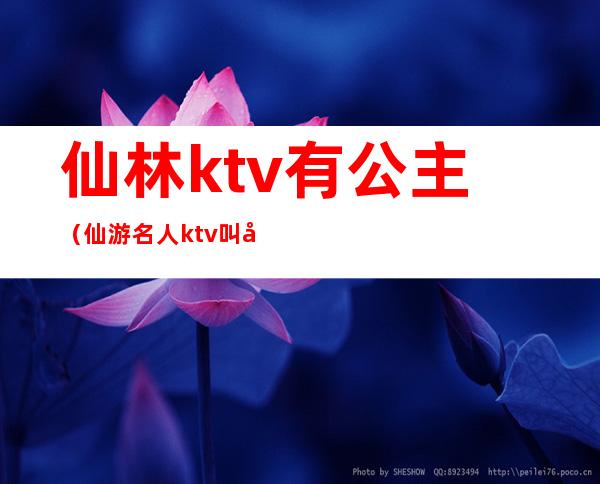 仙林ktv有公主（仙游名人ktv叫公主多少一个）