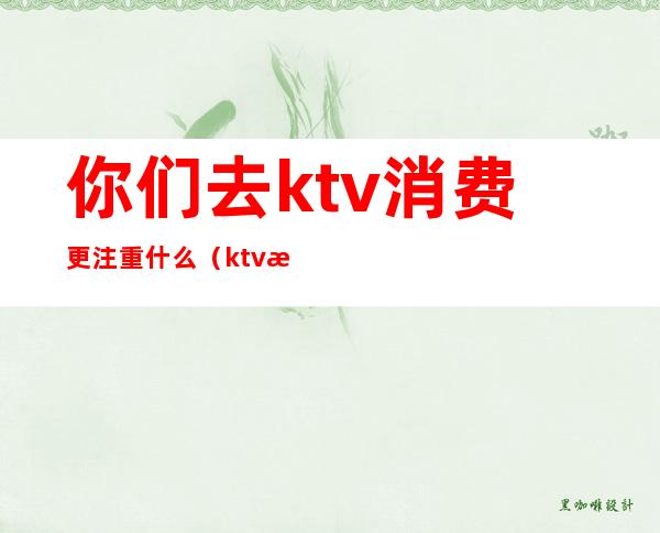 你们去ktv消费更注重什么（ktv注意什么）