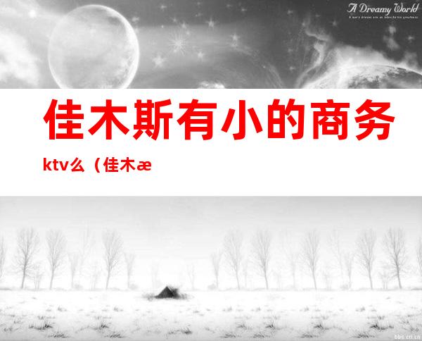 佳木斯有小的商务ktv么（佳木斯最好的KTV）