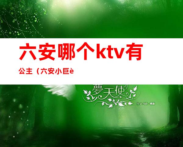 六安哪个ktv有公主（六安小巨蛋量贩ktv有公主吗）