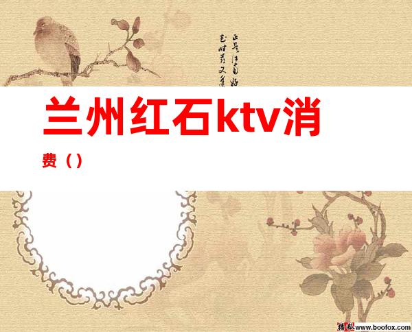 兰州红石ktv消费（）