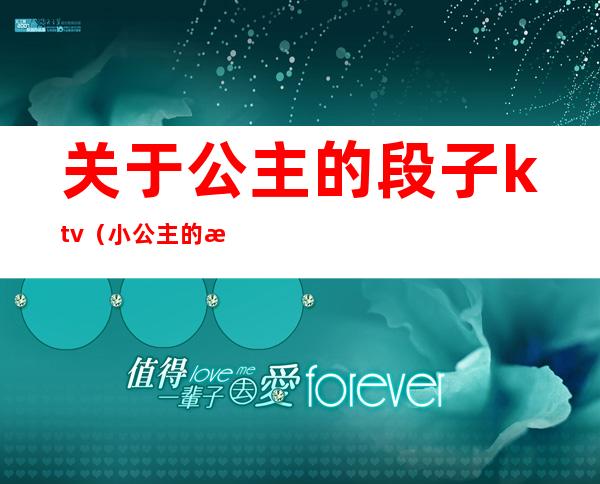 关于公主的段子ktv（小公主的段子）