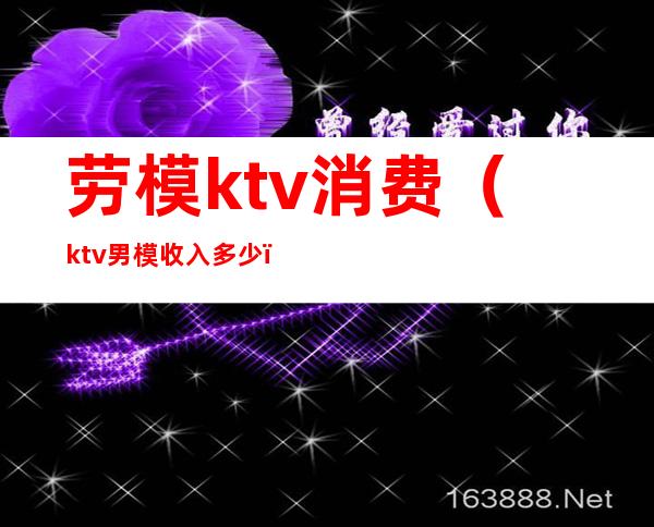 劳模ktv消费（ktv男模收入多少）