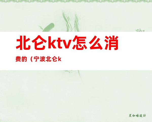 北仑ktv怎么消费的（宁波北仑ktv有哪些）