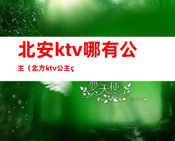 北安ktv哪有公主（北方ktv公主玩得开吗）