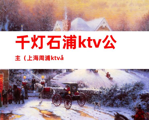 千灯石浦ktv公主（上海周浦ktv公主）