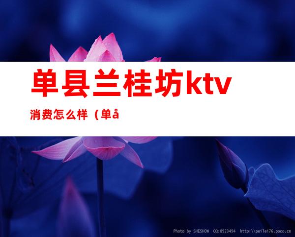 单县兰桂坊ktv消费怎么样（单县鼓楼会所KTV电话）