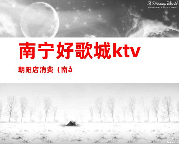 南宁好歌城ktv朝阳店消费（南宁好歌城ktv朝阳店消费怎么样）