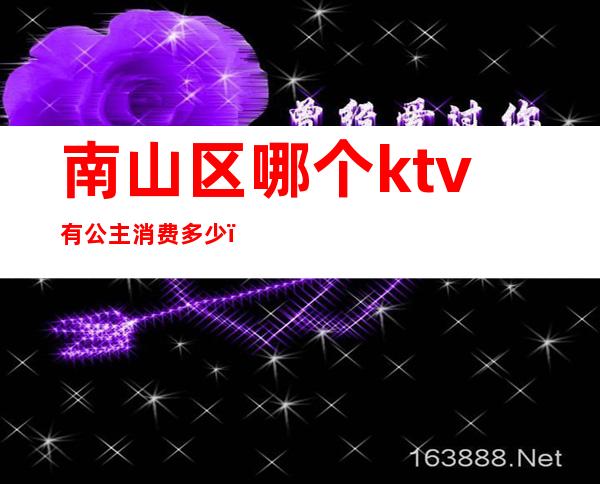 南山区哪个ktv有公主消费多少（南京哪些ktv可以点公主）