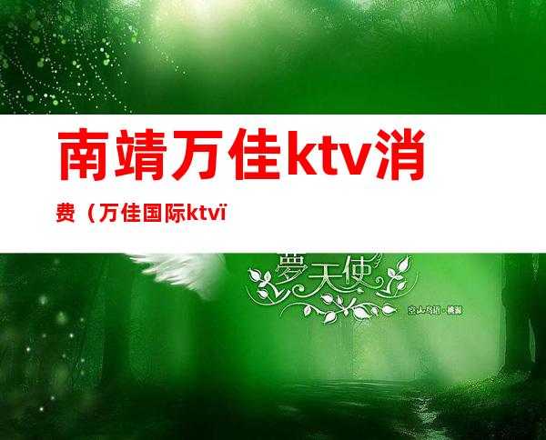 南靖万佳ktv消费（万佳国际ktv）