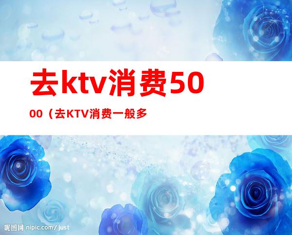 去ktv消费5000（去KTV消费一般多少钱）