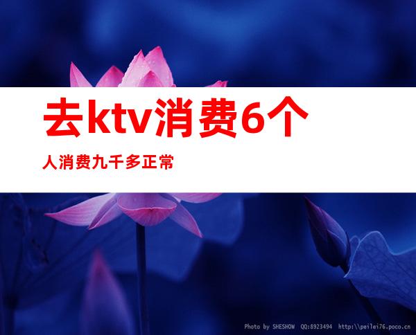 去ktv消费6个人消费九千多正常吗（去ktv消费4千多正常吗）