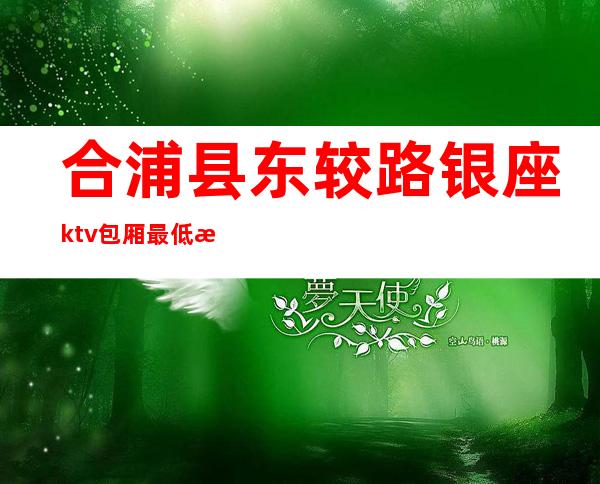 合浦县东较路银座ktv包厢最低消费（合浦县东较路银座ktv包厢最低消费多少）