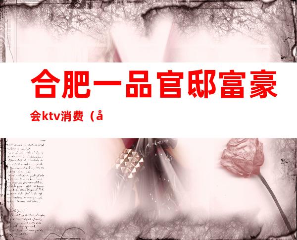 合肥一品官邸富豪会ktv消费（合肥一品官邸富豪会ktv消费怎么样）